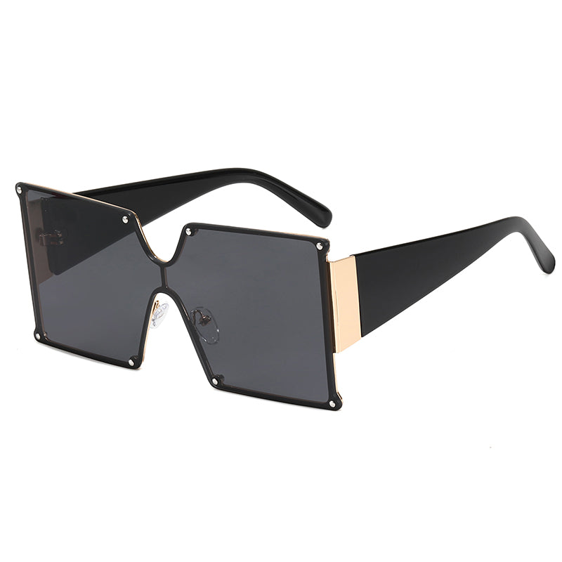 Gradient Square Oversized Sunglasses