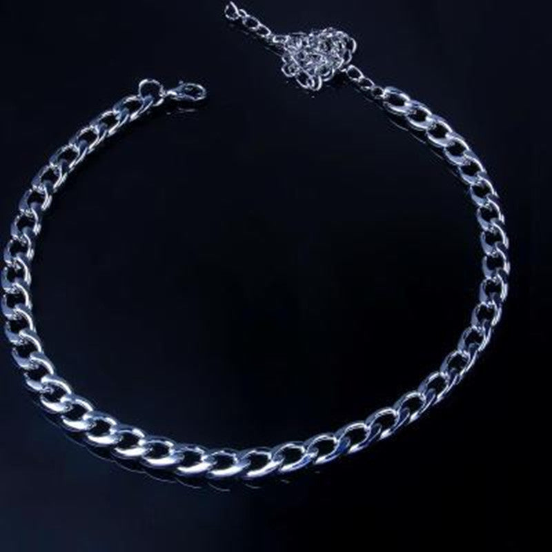 18K Gold Plated Cuban Link Anklet