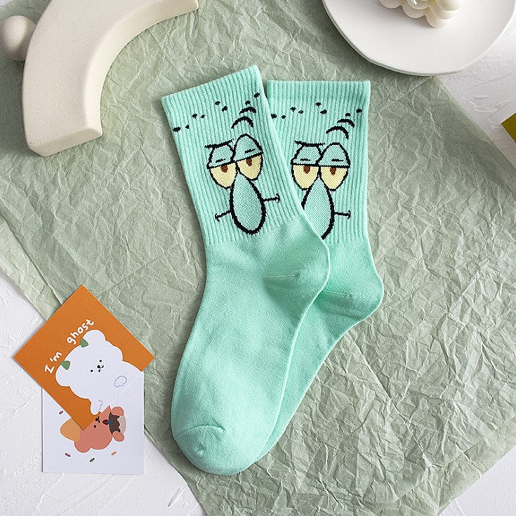 SpongeBob SquarePants Christmas Thin Crew Socks – Socks & Souls